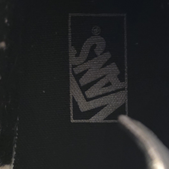 Vans White and Black Sneakers - Picture 12 of 13